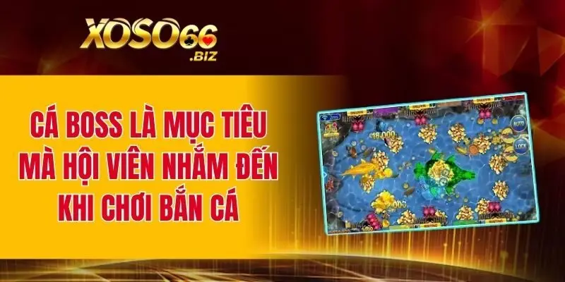 Game 3D Bắn Cá – Hành Trình Săn Cá Đầy Màu Sắc Và Kịch Tính 3 Cá boss là mục tiêu mà hội viên nhắm đến khi chơi bắn cá